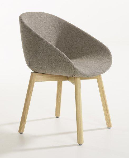 Beso 4 Wood Leg Armchair by Artifort