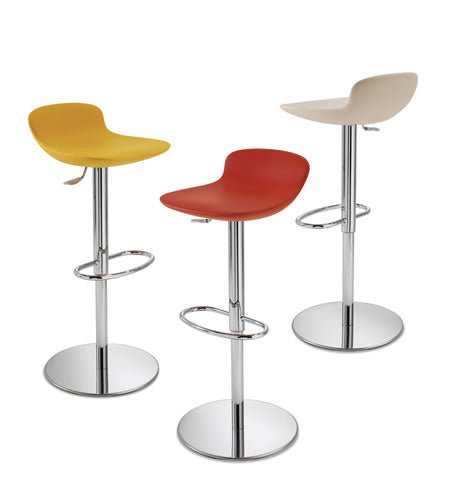 Carle swivel adjustable discount height bar stool