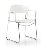 Again Stackable Sled Base Armchair by BBB - Bauhaus 2 Your House