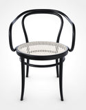 August Thonet No. 30 Bentwood Chair by Ton - Black Stain / Cane Seat - Bauhaus 2 Your House