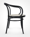 August Thonet No. 30 Bentwood Chair by Ton - Black Stain / Cane Seat - Bauhaus 2 Your House