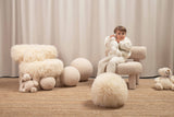 Gropius Baby Spheric Ottoman Fluffy Edition by Noom - Bauhaus 2 Your House