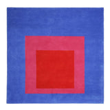 Homage Full 1962 (Blue / Red) by Josef Albers - Bauhaus 2 Your House