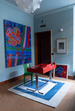 Homage Full 1962 (Blue / Red) by Josef Albers - Bauhaus 2 Your House