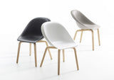 Hoop Side Chair with Wood Base by Karim Rashid - Bauhaus 2 Your House