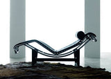 Le Corbusier Chaise Lounge (LC4) - Standard Black Leather - Bauhaus 2 Your House