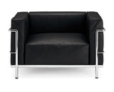 Le Corbusier Grand Confort Lounge Chair (LC3)- Standard Black Leather - Clearance - Bauhaus 2 Your House