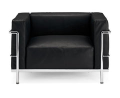 Le Corbusier Grand Confort Lounge Chair (LC3) - Standard Black Leather - Clearance - Bauhaus 2 Your House