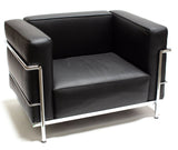 Le Corbusier Grand Confort Lounge Chair (LC3) - Standard Black Leather - Clearance - Bauhaus 2 Your House