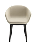 Lucrezia Armchair with 4 Leg Wood Base by BBB - Bauhaus 2 Your House