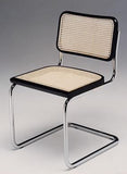 Marcel Breuer Cesca Cane Side Chair - Black Wood - Bauhaus 2 Your House