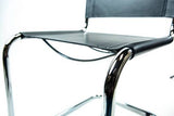 Mart Stam Cantilever Side Chair - Black Leather - Bauhaus 2 Your House