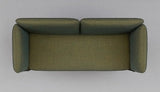 Merano Two Seat Sofa by B-Line - Bauhaus 2 Your House