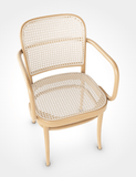 No 811 Bentwood Armchair by Ton - Natural Beech-Cane Seat/Cane Back - Bauhaus 2 Your House