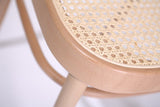 No. 811 Bentwood Chair by Ton-Natural Beech-Cane Seat/Cane Back - Bauhaus 2 Your House