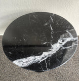 Saarinen Tulip Table - 20" Diameter Side - Black Marquina Marble - Clearance - Bauhaus 2 Your House