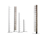 Sapiens Bookcase by Bruno Rainaldi - Large Aluminum - Bauhaus 2 Your House