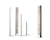 Sapiens Bookcase by Bruno Rainaldi - Small Aluminum - Bauhaus 2 Your House