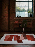 The Many Faces of Red Rug by Josef Albers - Bauhaus 2 Your House