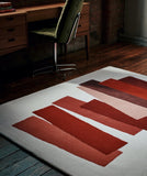 The Many Faces of Red Rug by Josef Albers - Bauhaus 2 Your House