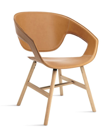 Vad Wood Hard Leather Chair by Casamania - Bauhaus 2 Your House