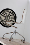 VP 8 White/Black Carpet by Verner Panton - Bauhaus 2 Your House