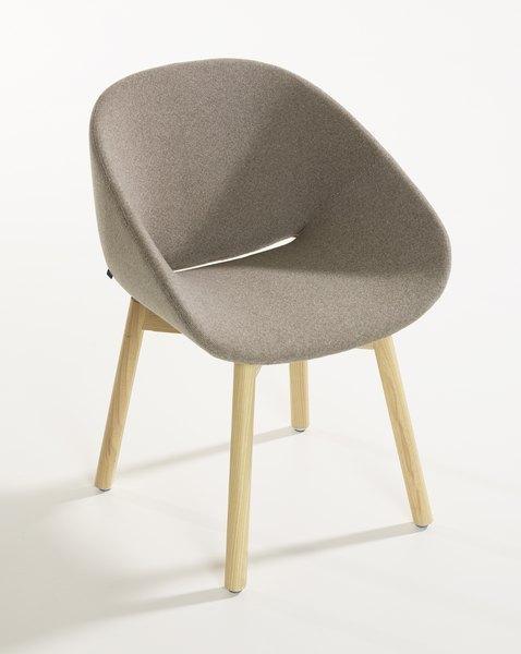 Beso 4 Wood Leg Armchair by Artifort